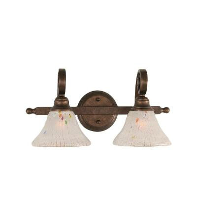 Concord 2-Light Bronze Incandescent Sconce