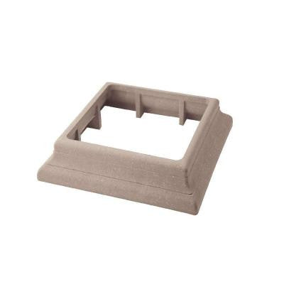 Vantage 5-1/2 in. x 5-1/2 in. Desert Sand Composite Beveled Post Trim Collar