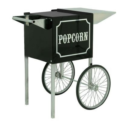 1911 Originals 4 oz. Small Popcorn Cart in Black and Chrome