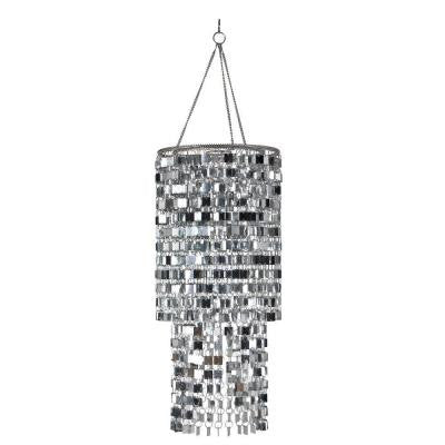 6th Icicles Silver Chandelier