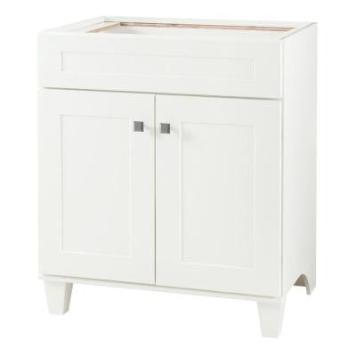 Creeley 30 in. Vanity Cabinet Only in Classic White