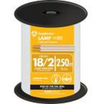 18-2 Lamp Wire Clear (By-the-Foot)
