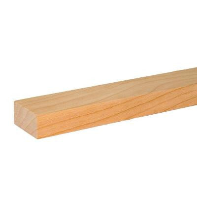 1 in. x 2 in. x 8 ft. S4S Cherry Board