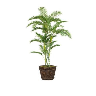 80 in. Tall Palm Tree in Planter