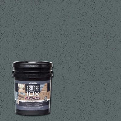 4 gal. 10X Advanced Pewter Deck and Concrete Resurfacer