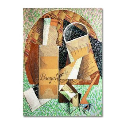 47 in. x 35 in. The Bottle of Banyuls Canvas Art