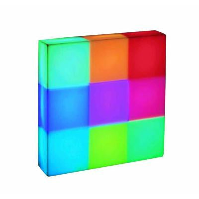 Designer Collection 10 in. Multi-Colored LED Desk And Task Lamp