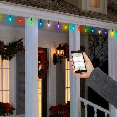 AppLights 24-Light LED C9 Shape String Light Set