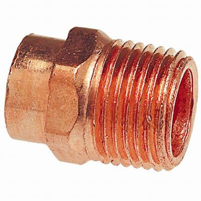 1/2 in. Copper C x M Male Pressure Adapter (10-Pack)