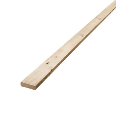 5/4 in. x 3 in. x 8 ft. Furring Strip Board