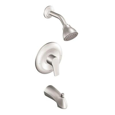Method 1-Handle Posi-Temp Tub and Shower Trim Kit in Brushed Nickel