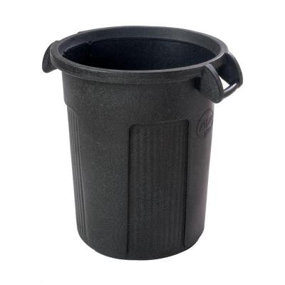 32 Gal. Gray Round Trash Can