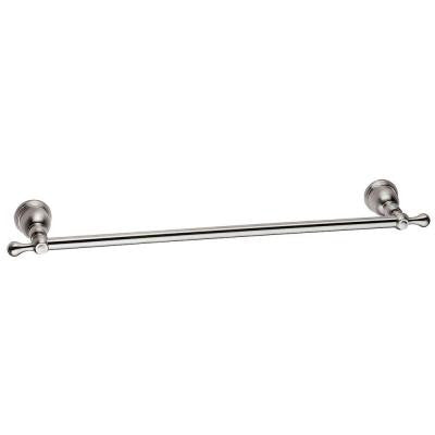 Opulence 18 in. Towel Bar in Brushed Nickel