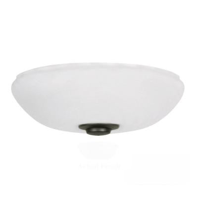 Zephyr 3-Light Golden Espresso Ceiling Fan Light Kit