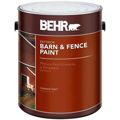 1-gal. Red Exterior Barn and Fence Paint