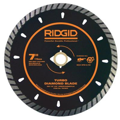 7 in. Turbo Diamond Blade