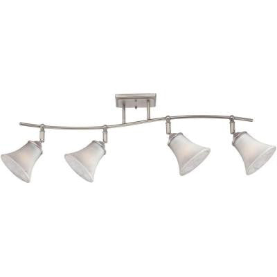 Duchess 4-Light Antique Nickel Track Lighting Fixture