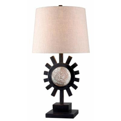 Ra 28 in. Bronze Table Lamp