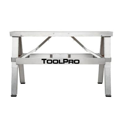 18 in. to 30 in. Adjustable Height Aluminum Collapsible Step-Up Bench