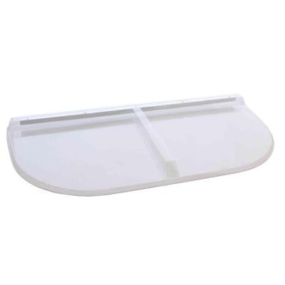 53 in. x 26 in. Polycarbonate U-Shape Window Well Cover