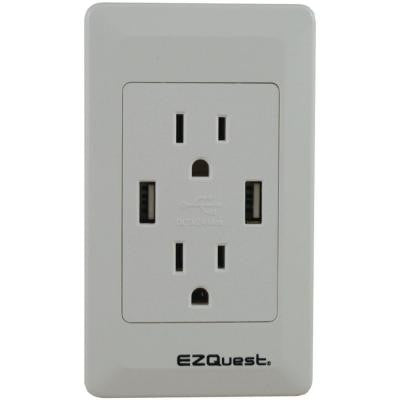 Plug n' Charge USB Wall Socket