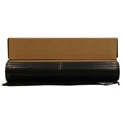 8 ft. x 100 ft. Black 6 mil. Plastic Sheeting
