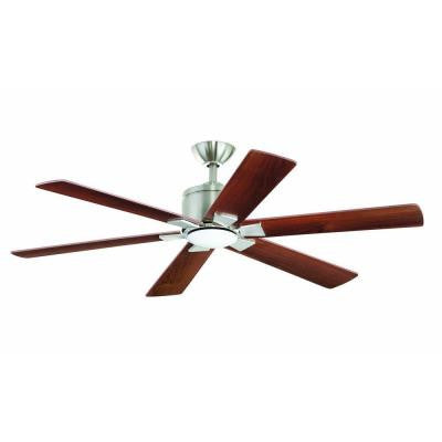 Renwick 54 in. Brushed Nickel Ceiling Fan