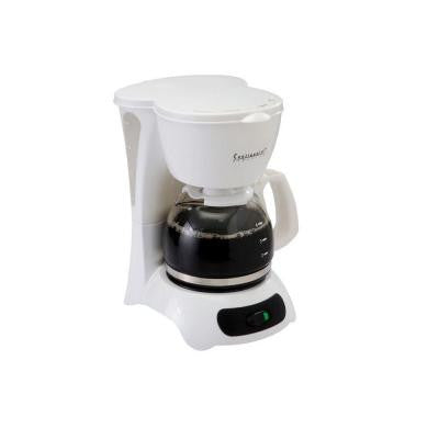 4-Cup Coffeemaker in White
