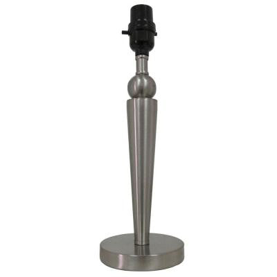 Mix and Match Brushed Steel Modern Accent Table Lamp