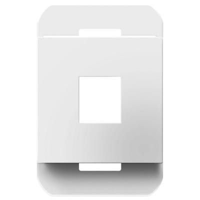 1-Port Keystone Frame - White