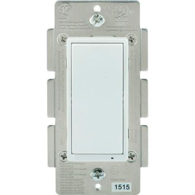 In-Wall On/Off Paddle Bluetooth Timer Switch - Almond/White