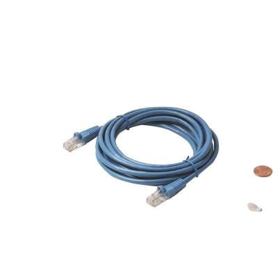 5 ft. Molded Cat5E UTP Patch Cord - Blue
