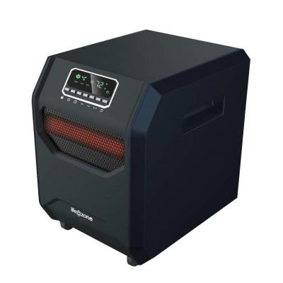 1,500-Watt 4-Element Large Room Infrared Bulb Heater with Remote