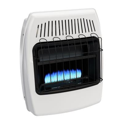 20,000 BTU Blue Flame Vent Free Natural Gas Wall Heater