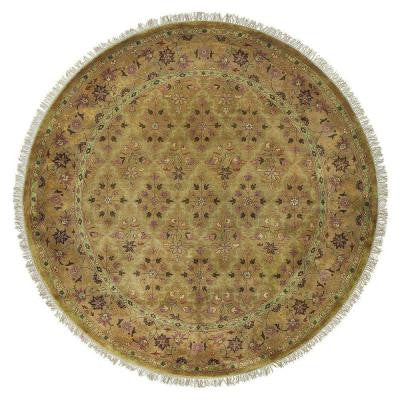 Persepolis Bronze 8 ft. Round Area Rug
