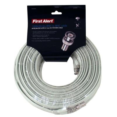 Shielded 100 ft. RG59 Coax Video and DC Power Cable