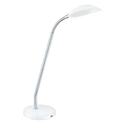 Canetal 16.93 in. Chrome LED Table Lamp
