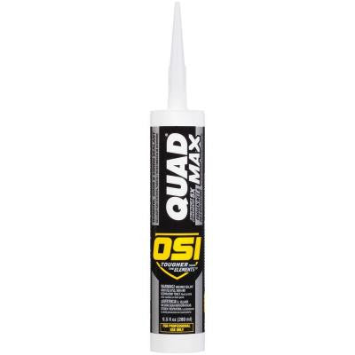 9.5 fl. oz. #001 White QUAD Max Window Door and Siding Sealant (12-Pack)
