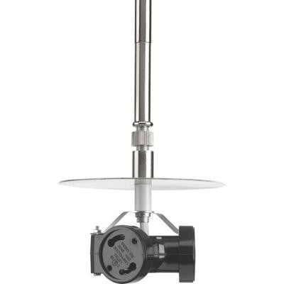 Markor Collection 3-Light Brushed Nickel Fluorescent Pendant Kit