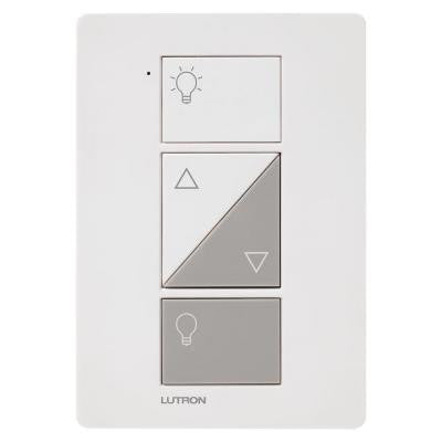 Caseta Wireless 300-Watt/100-Watt Plug-In Lamp Dimmer - White