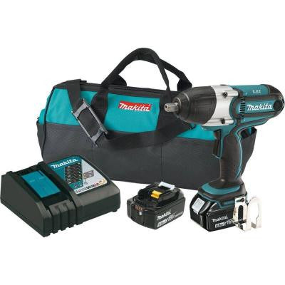 18-Volt LXT Lithium-Ion 1/2 in. Cordless High Torque Impact Wrench Kit