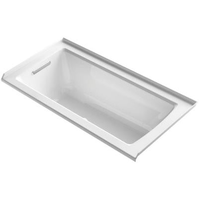 Archer 5 ft. Walk-In Whirlpool and Air Bath Tub in White