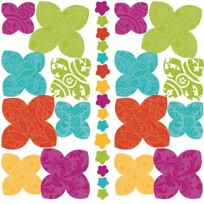 Flower 3-D Wall Decal