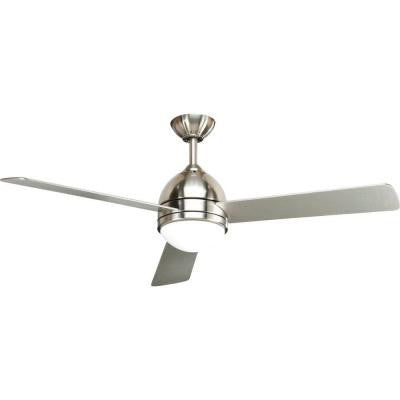 Trevina 52 in. Brushed Nickel Ceiling Fan