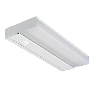 12 in. White Fluorescent Slim Line Under Cabinet Light Fixture