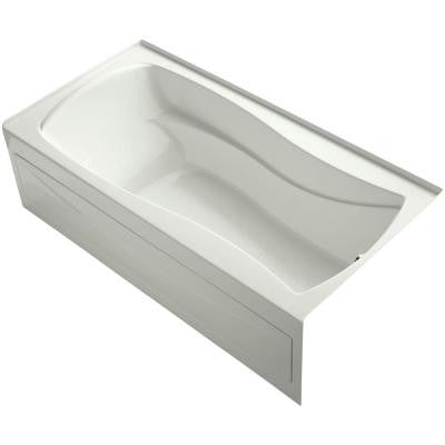 Mariposa 6 ft. Right Drain Soaking Tub in Dune with Bask Heated Surface