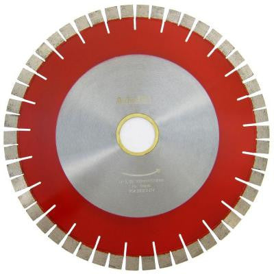 14 in. Bridge Saw Blade with V-Shaped Segment for Granite Cutting