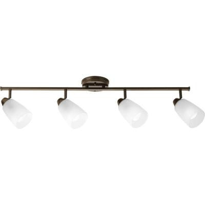Wisten Collection 4-Light Antique Bronze Track Lighting Fixture