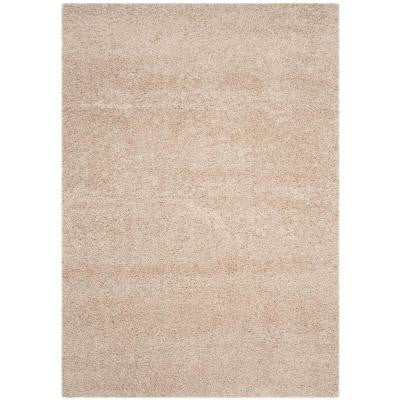 Laguna Shag Sand 4 ft. x 6 ft. Area Rug