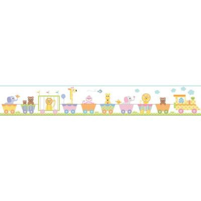 9 in. Circus Train Border